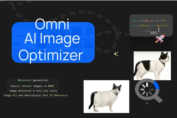 Omni Image Optimizer AI plugin banner