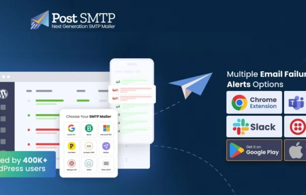Post SMTP WordPress email delivery plugin banner