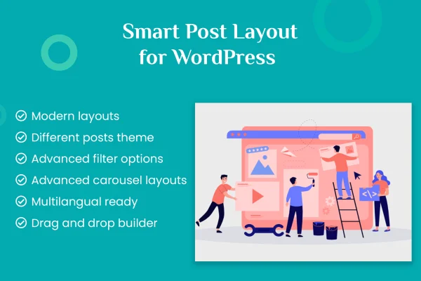 Postify Pro plugin banner showing WordPress post grid and carousel layouts