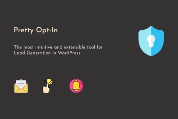 Pretty Opt-In content locker and lead generator plugin banner
