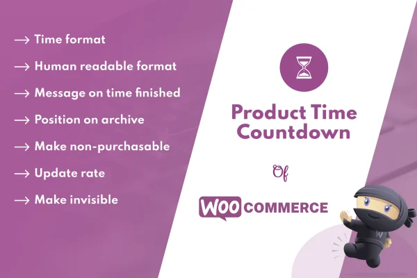 Product Time Countdown Pro for WooCommerce plugin banner