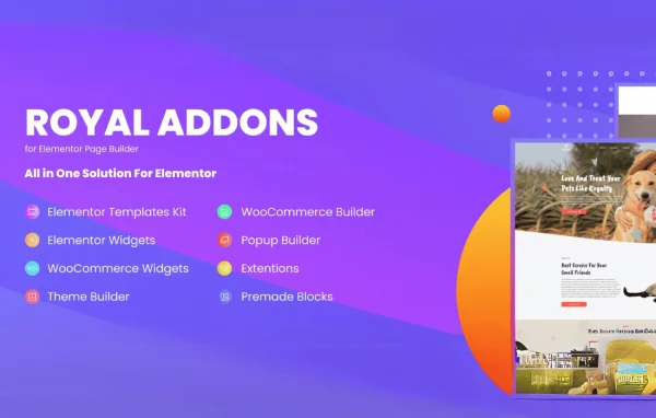Royal Elementor Addons Pro plugin banner
