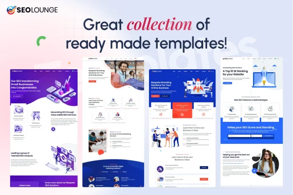 SEO Lounge digital marketing WordPress theme preview