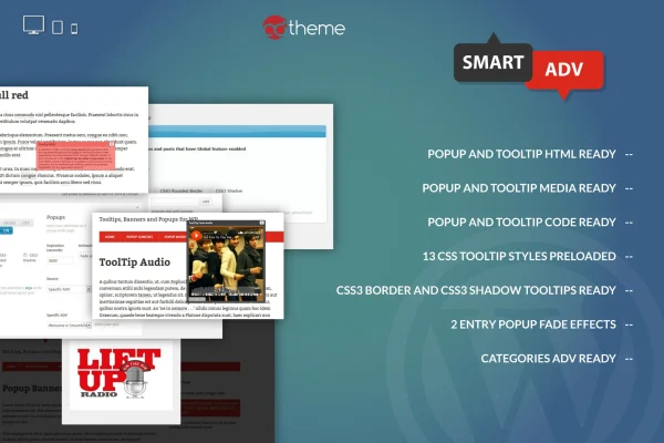 SmartADV tooltips, banners and popups plugin banner