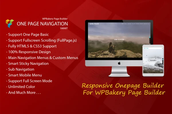 Smart One Page Navigation addon for WPBakery Page Builder banner