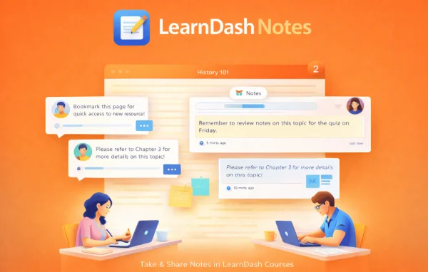 SnapOrbital Notes for LearnDash plugin banner