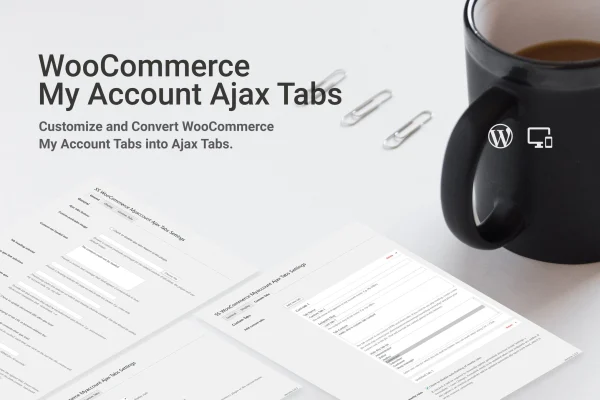 SS WooCommerce Myaccount Ajax Tabs plugin banner