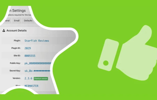 Starfish Reviews (Premium) WordPress plugin banner