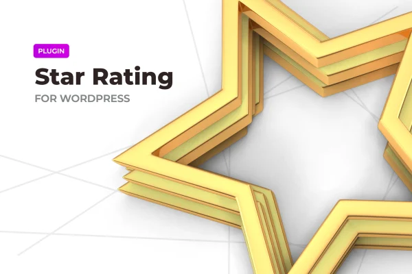 Stellar star rating plugin for WordPress banner