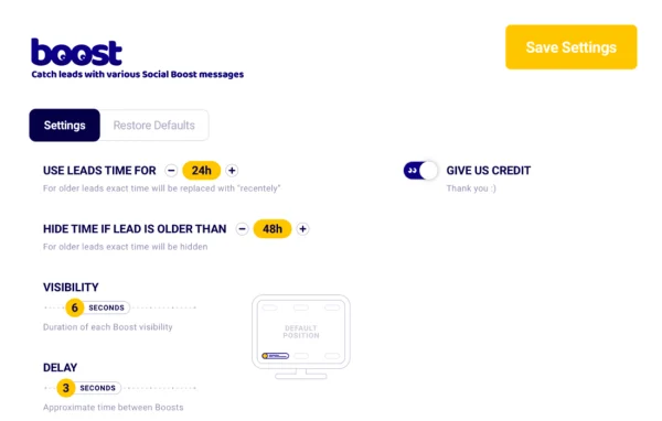 The Boost Plugin banner for WordPress site performance optimization
