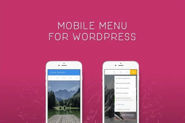 Touchy, by Bonfire mobile menu plugin banner