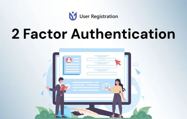 User Registration Two Factor Authentication plugin banner by WPEverest