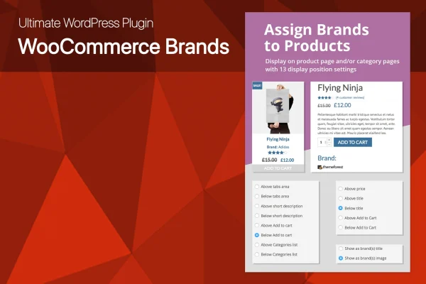 Ultimate WooCommerce Brands PRO plugin banner
