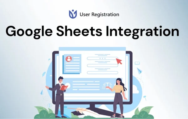 User Registration Google Sheets add-on banner by WPEverest