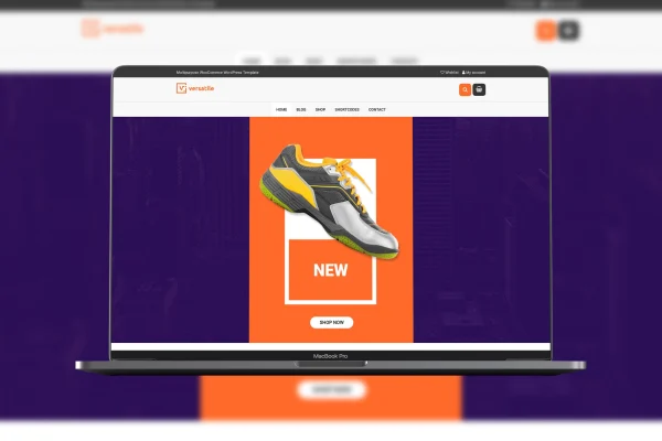 Versatile multipurpose WooCommerce WordPress theme cover image