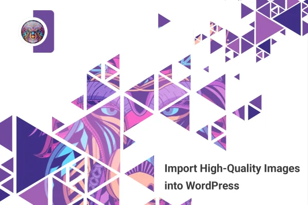 Wallhaven image import plugin banner for WordPress