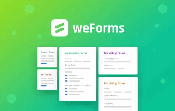 weForms Pro - Business WordPress form builder plugin banner