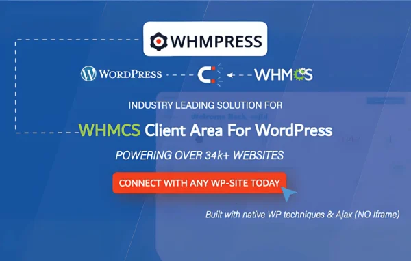 WHMCS Client Area by WHMpress plugin banner