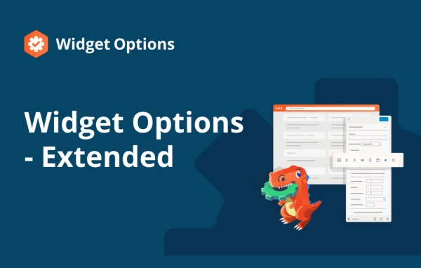 Widget Options - Extended WordPress plugin banner