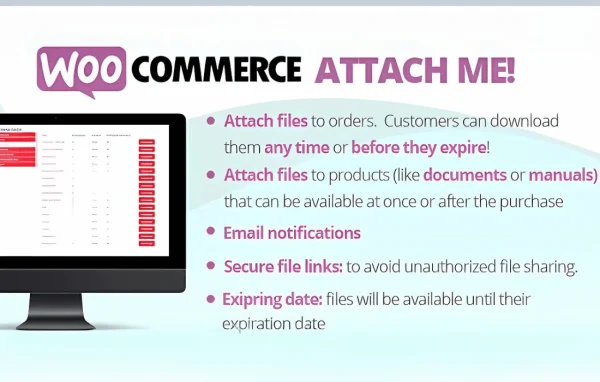 WooCommerce Attach Me! plugin banner