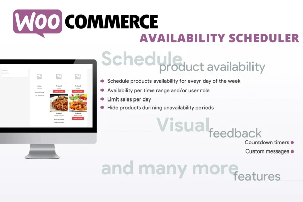 WooCommerce Availability Scheduler plugin banner