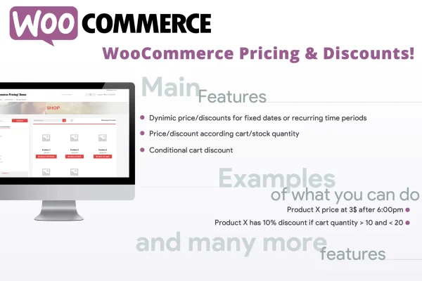 WooCommerce Pricing & Discounts! plugin banner
