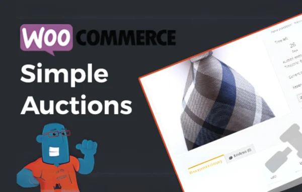 WooCommerce Simple Auctions plugin banner
