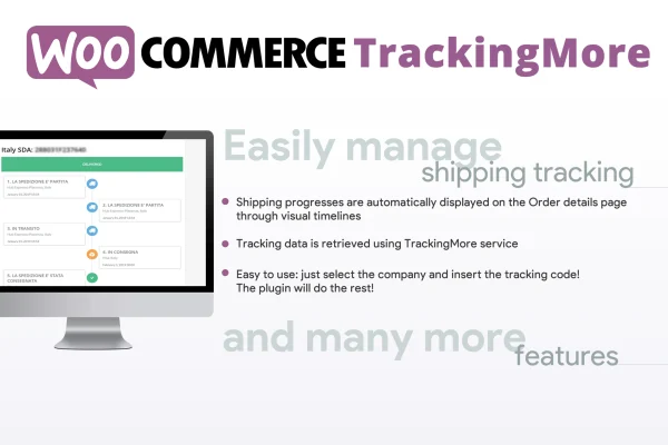 WooCommerce TrackingMore plugin banner