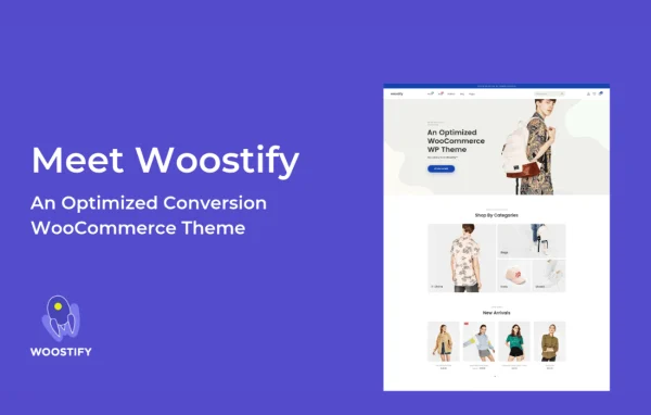 Woostify Pro plugin banner for WooCommerce stores