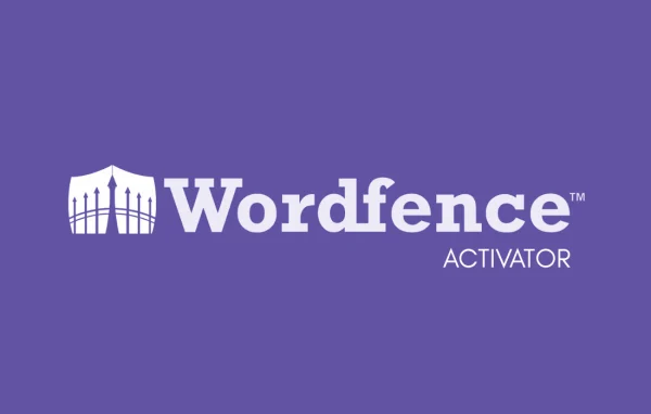 Wordfence Security License Activator plugin banner