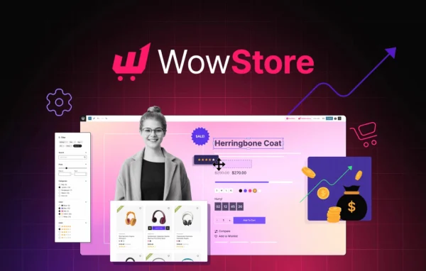 WowStore Pro WooCommerce store builder plugin banner