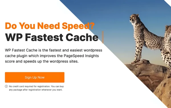 WP Fastest Cache Premium WordPress caching plugin banner