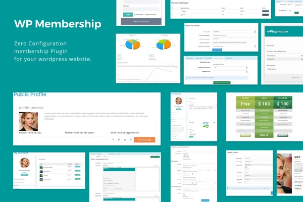 WP Membership WordPress plugin banner