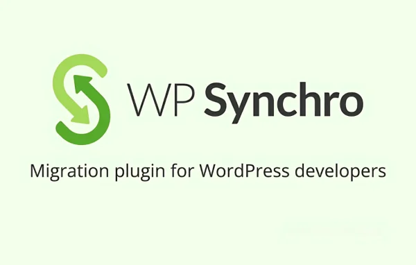 WP Synchro Pro WordPress migration plugin banner