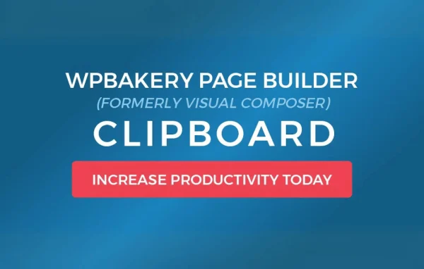 WPBakery Page Builder Clipboard plugin banner