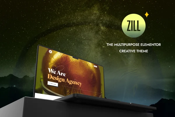 ZILL multipurpose Elementor creative WordPress theme preview